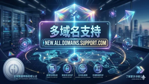 多域名访问支持 PC 下载