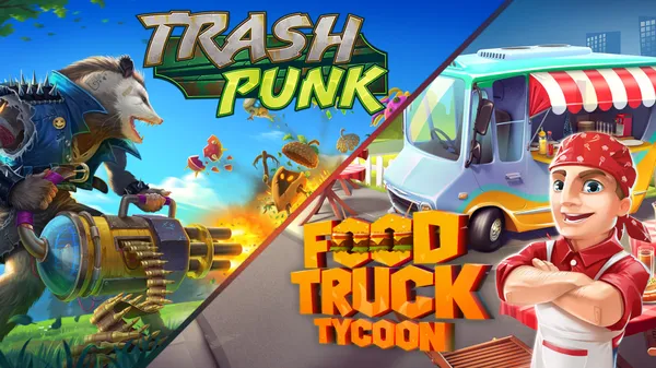 二合一游戏 垃圾朋克&餐车大亨 2 in 1 Trash Punk Switch 下载