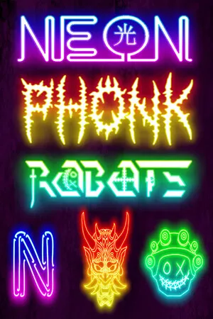 霓虹朋克机器人 Neon Phonk Robots PC 下载